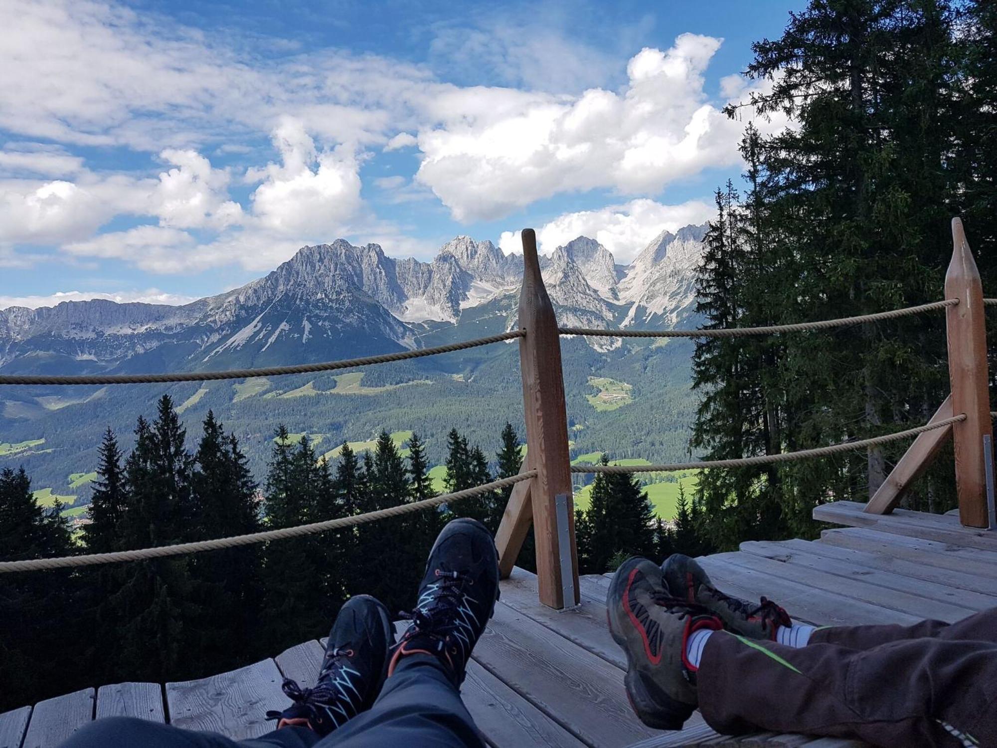 Modern Apartment With Wilder Kaiser View Kirchdorf in Tirol Buitenkant foto